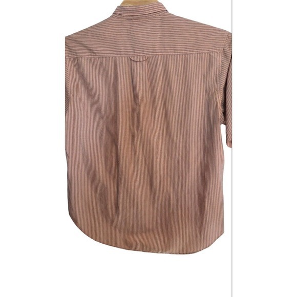 VTG 90s LEVI'S Silver Label Button Down Shirt Size XL Striped Big E made i Korea - Picture 2 of 5